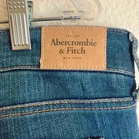Abercrombie & Fitch Blue Skinny Jeans - Picture 6 of 7